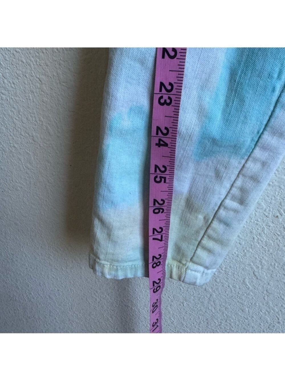 NINA ROSSI Tie Dye High Rise Jeans - Picture 8 of 12